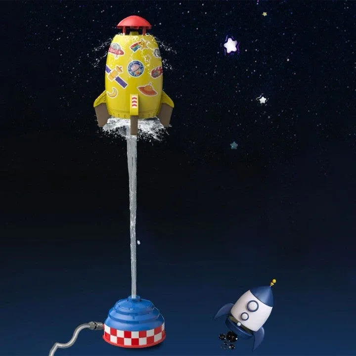 Water Spray Space Rocket Launcher Kids Toy - Image 0