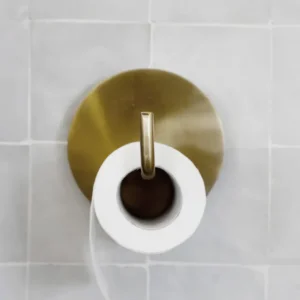 Toilettenrollenhalter in Messingfinish