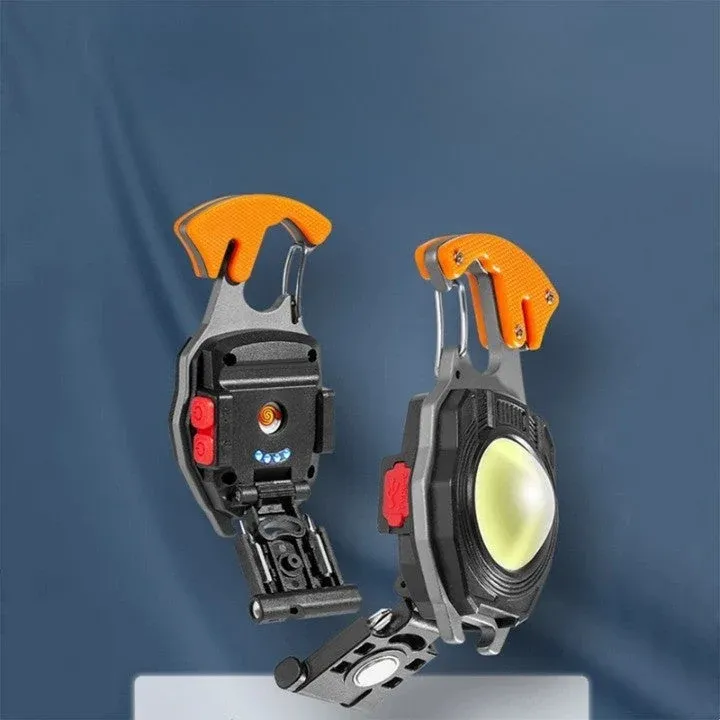 Ultimate COB Multifunction Rechargeable Built-in Ligther Work Light - Image 0