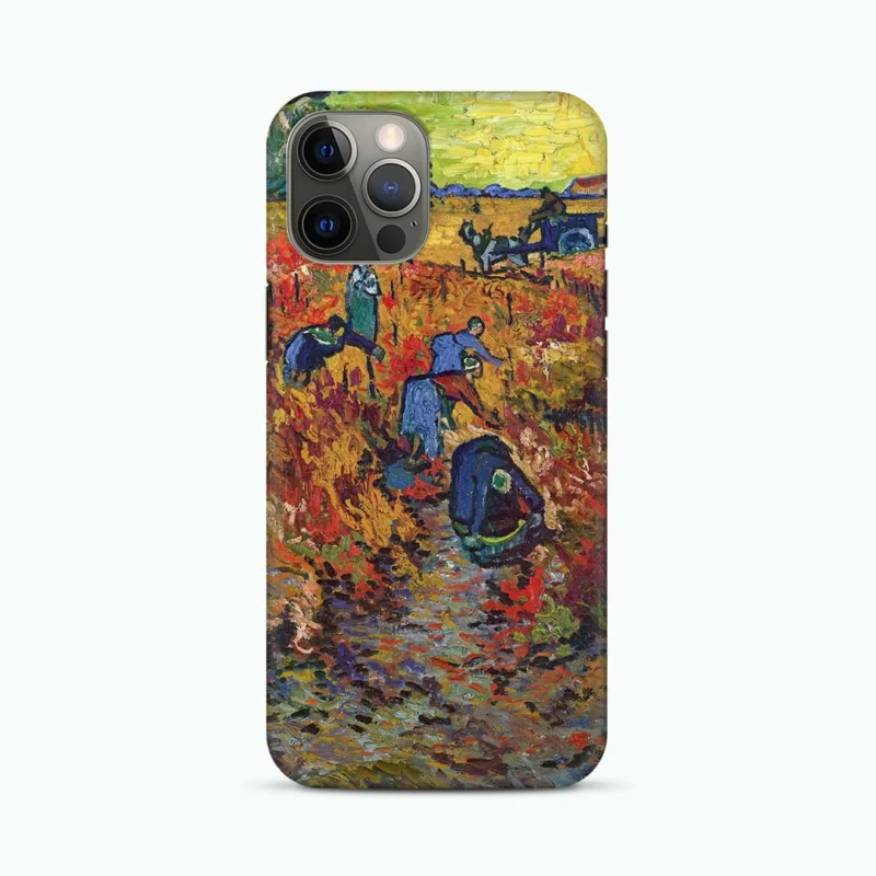 Van Gogh - The Red Vineyard Phone Case