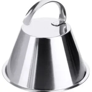 Edelstahl Cloche für Burger 15 cm - CPGASTRO