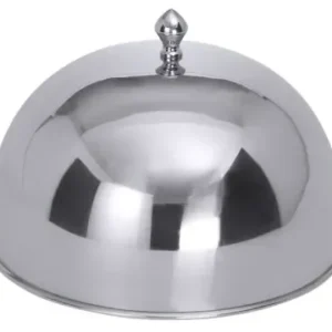 Speiseglocke 26,2 cm mit Edelstahl-Knopfgriff - CPGASTRO