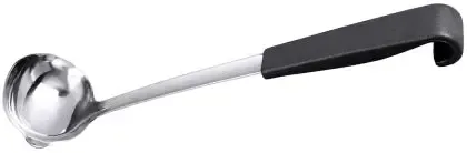 Edelstahl Saucenlöffel 0,03 l 28 cm Serie BUFFET NOIR - CPGASTRO