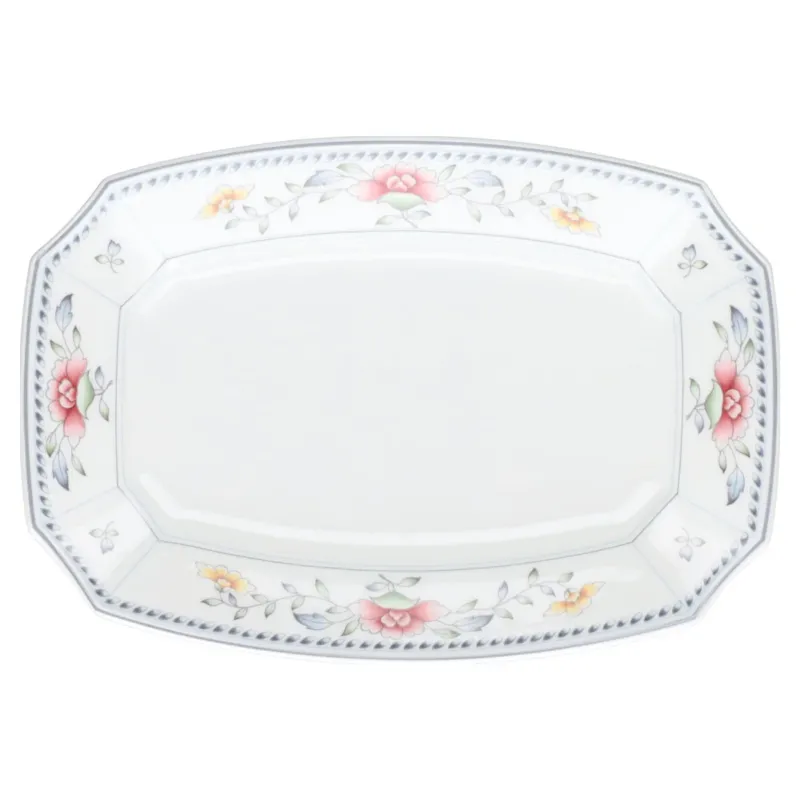 Beilagenplatte klein / Unterteller für Sauciere Villeroy & Boch Nanking Bone China