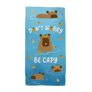Bild: Don't worry be Capy - Handtuch & Strandtuch.