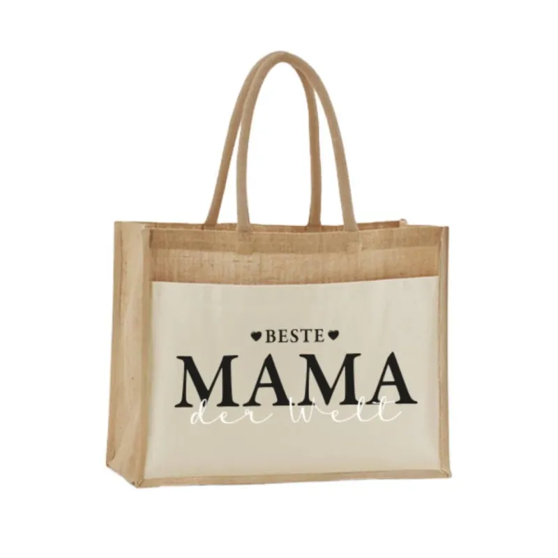 Bild: Jutetasche - Beste Mama der Welt.