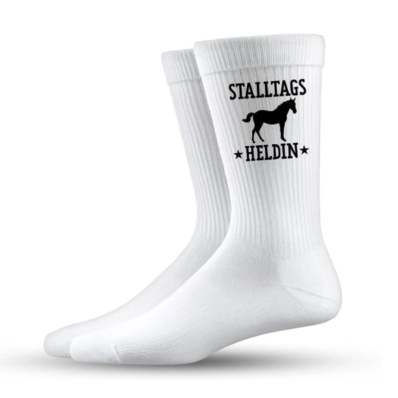 Bild: Socken - Stalltagsheldin (Pferd).