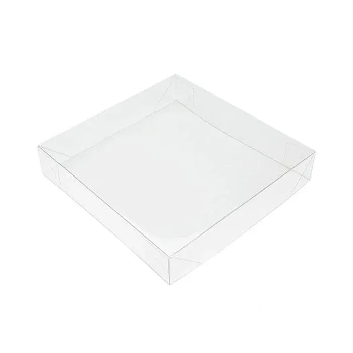 Lid Foldable and crystal Clear 13.2x2.5x13.5 cm
