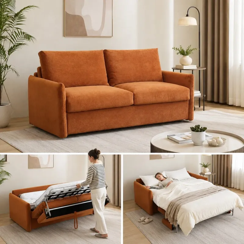 Daydream Cozy Lift Transforming Living Room Sofa Bed - Image 0