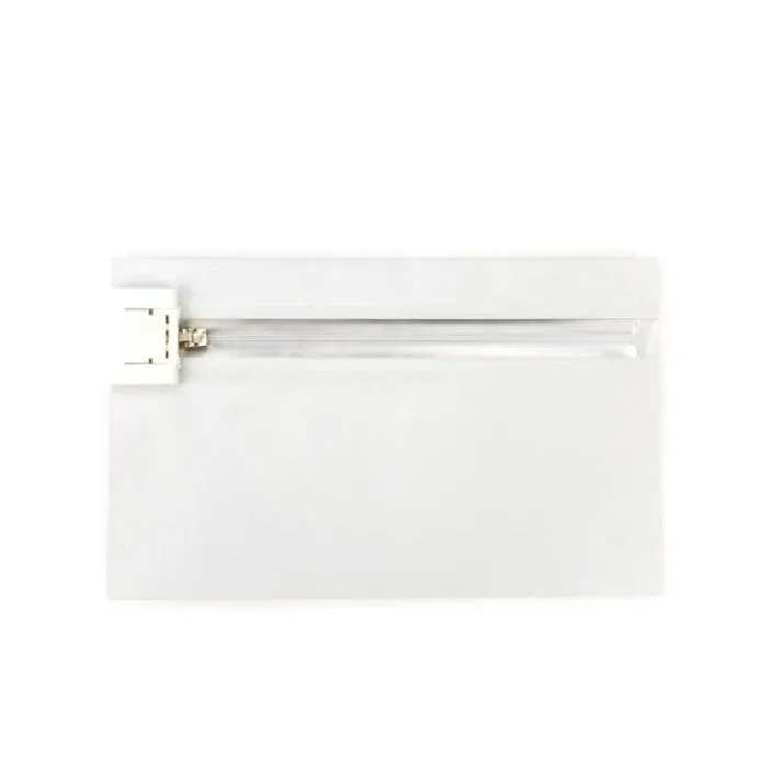 Plastic Bags White 20.3x6.2x15.2cm with Child-proof Closure