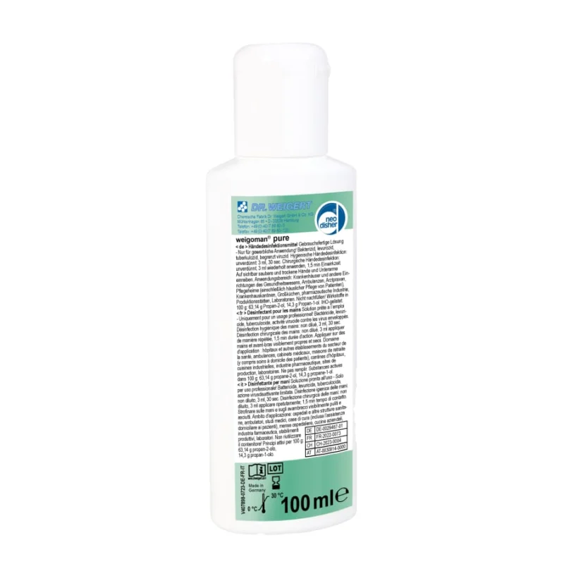 Dr. Weigert neodisher weigoman pure Händedesinfektion 100 ml (Flasche)