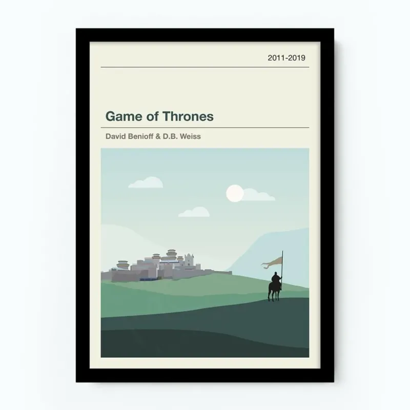 Game of Thrones Winterfell Poster