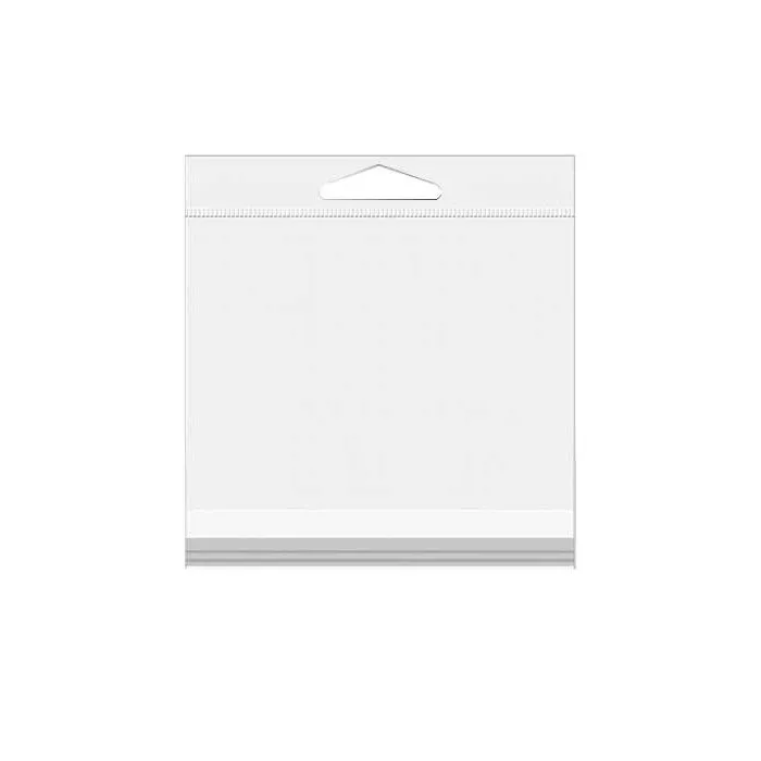 Headerbags 18.9x18.4cm Reclosable and Crystal Clear