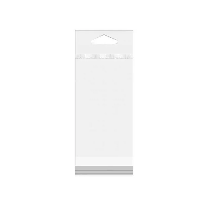 Headerbags 8.1x15.4cm Reclosable and Crystal Clear