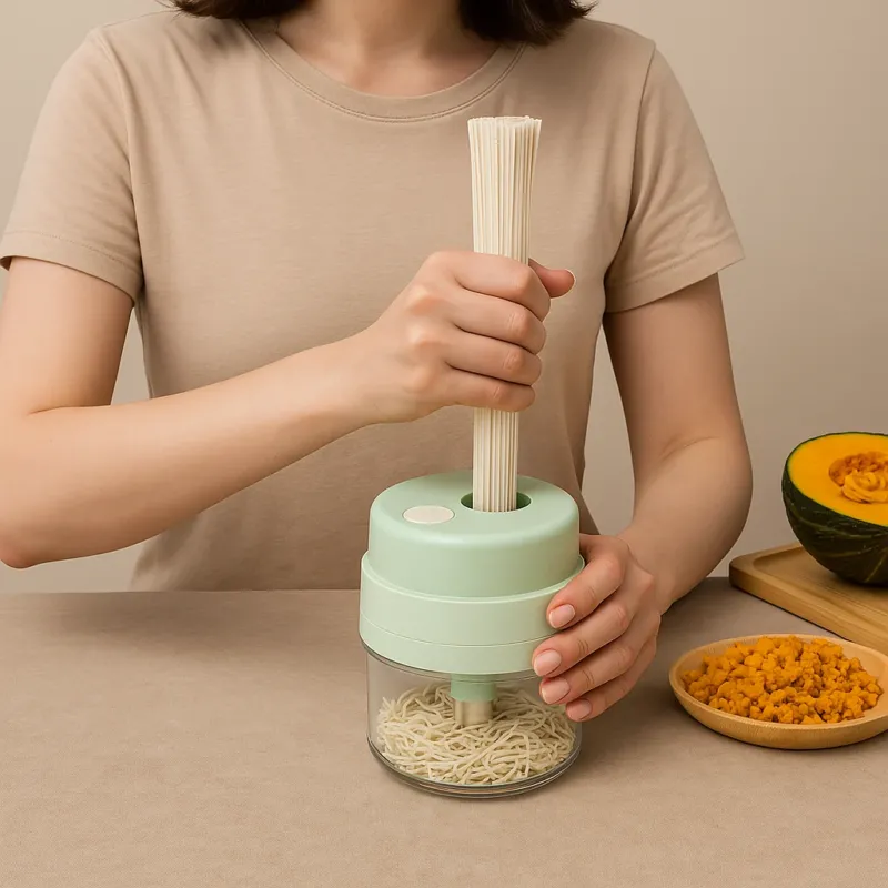2in1 Portable Vegetable Slicer Blender - Image 0