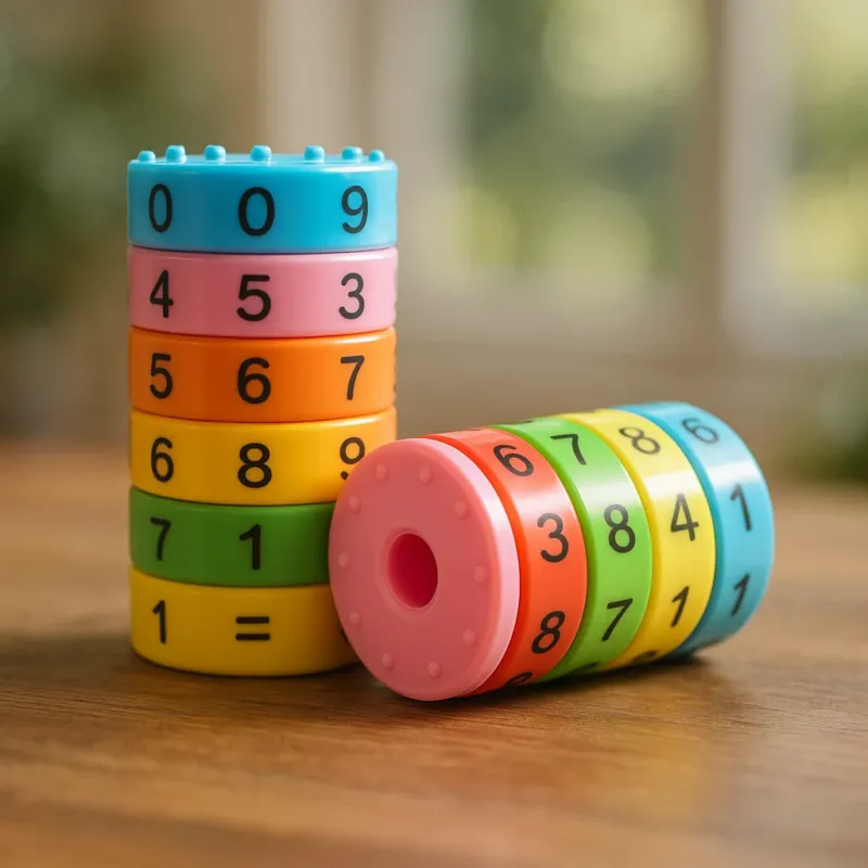 Genius Kid Magnetic Educational Math Puzzle Set - Image 0