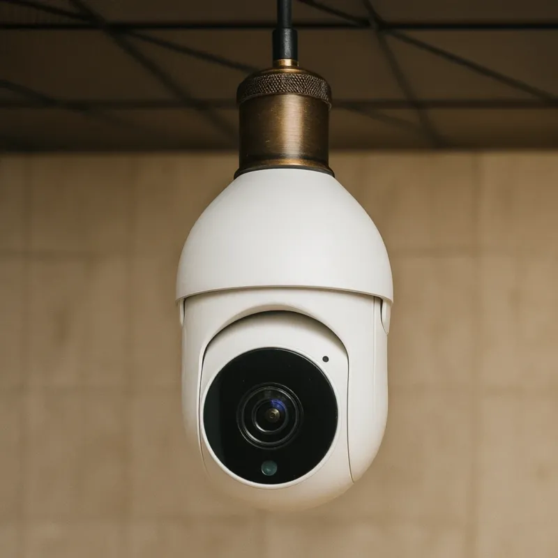 360 Wifi Light Bulb Auto Tracking Camera - Image 0