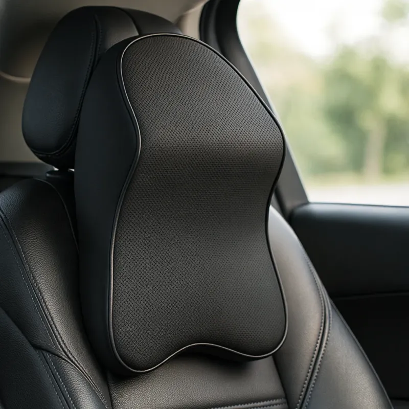 Comfort Time Memory Foam Car Pillow Headrest - Image 0