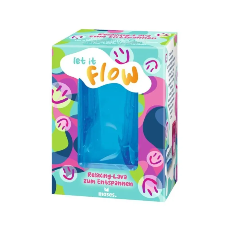 Let it flow - Relaxing-Lava zum Entspannen blau