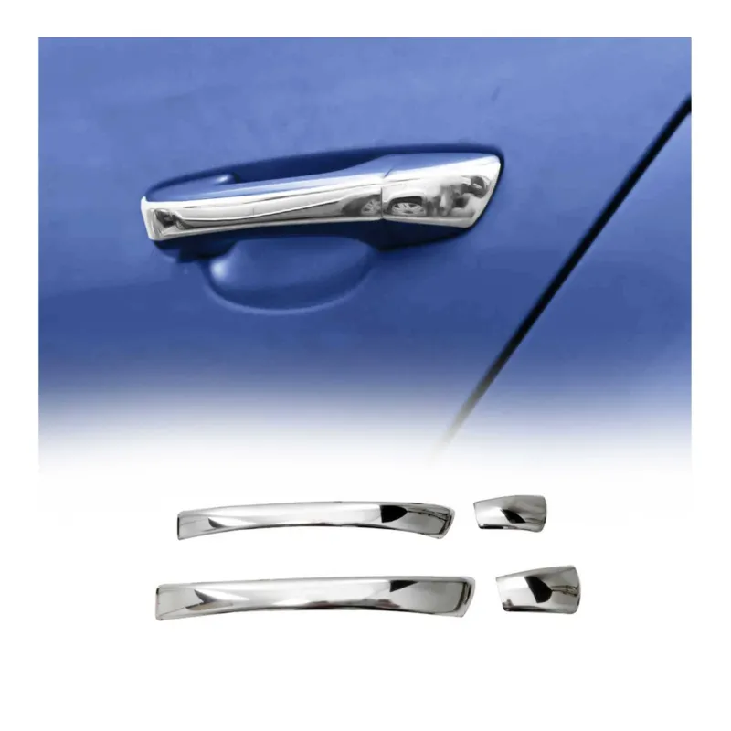 Chrom Türgriff Blende für VW Golf 2008-2012 2-Tür Edelstahl 4tlg