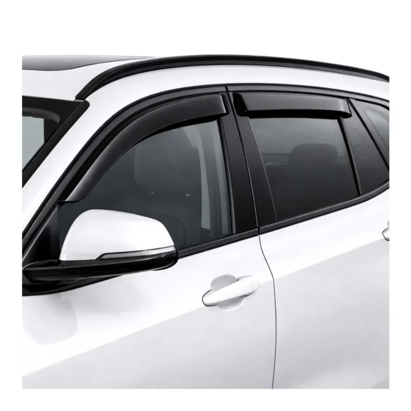 Windabweiser Regenabweiser für BMW X2 F39 2018-2023 Dunkel Acryl 4tlg