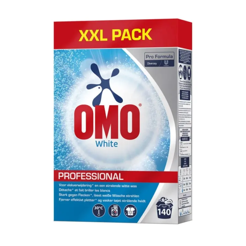 OMO Professional White Waschpulver, XXL Pack