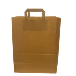 Paper Carrier Bags 32x17x41cm Brown Kraft 90 g/qm