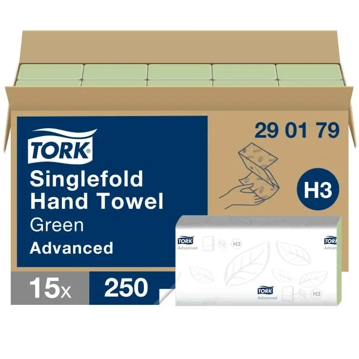 Tork Papierhandtücher H3 Advanced 2 lagig saugstark
