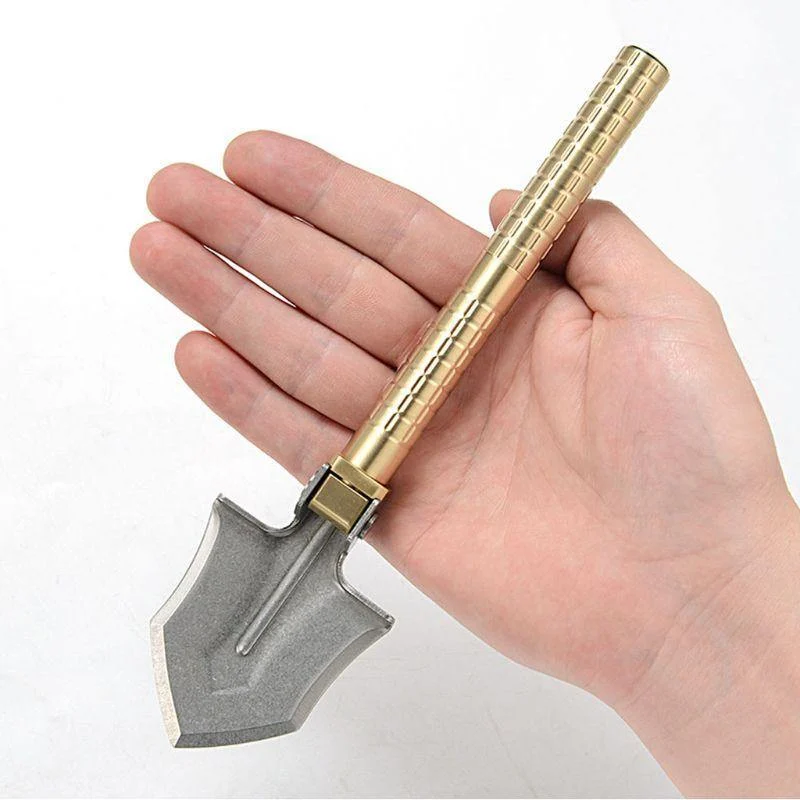 3in1 Mini Multifunctional Folding Camping Shovel - Image 0