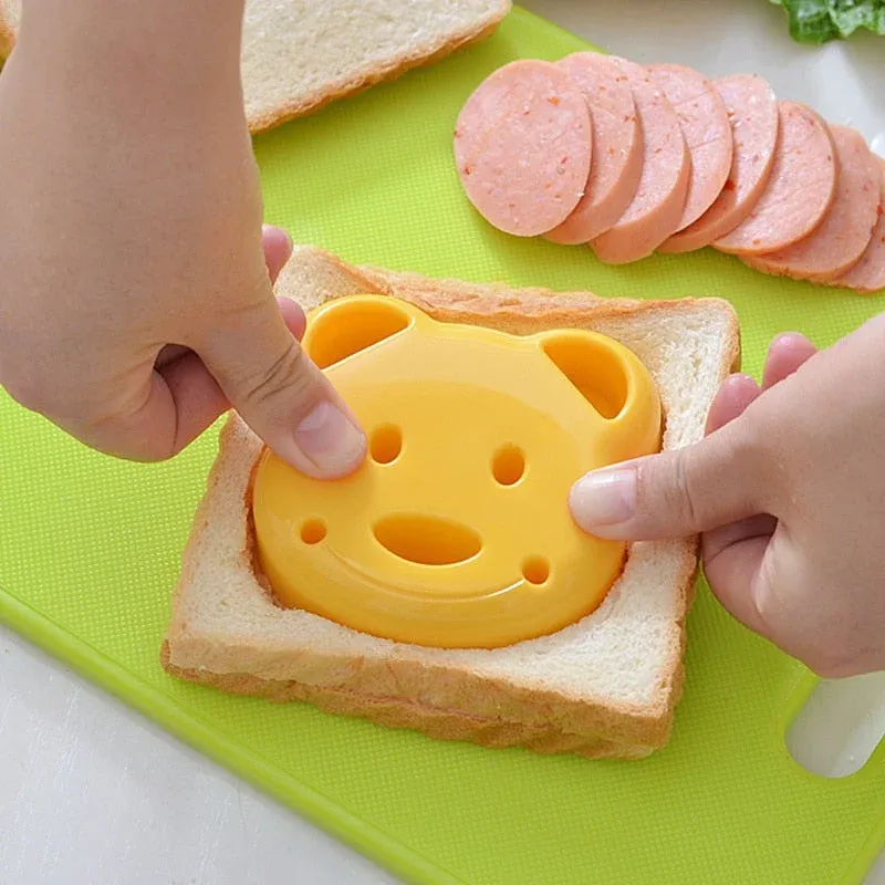 Little Bear Shape Sandwich Mold - Image 0