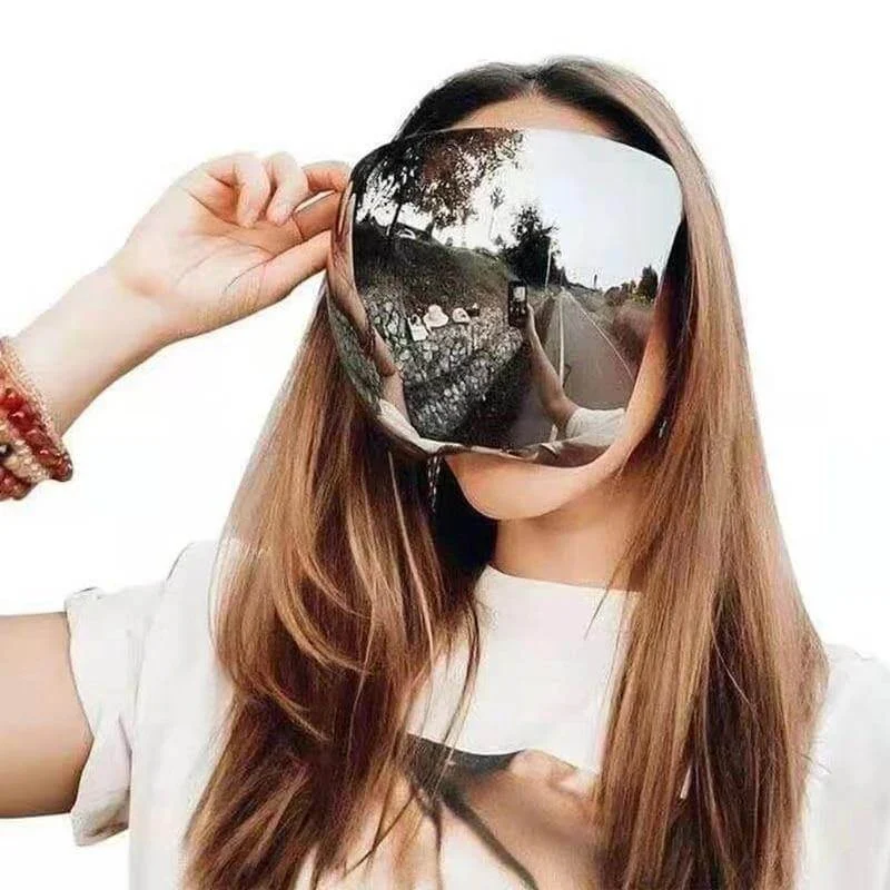 Futuristic Stylish Anti-Fog Full Face Shield - Image 0