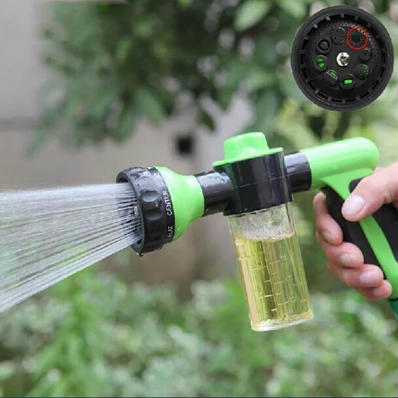 High Pressure Water Spray Gun with Automatic Dispenser - Image 0