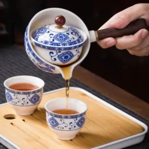 Unique Ceramic Moving Teapot Filter Set - Image 0