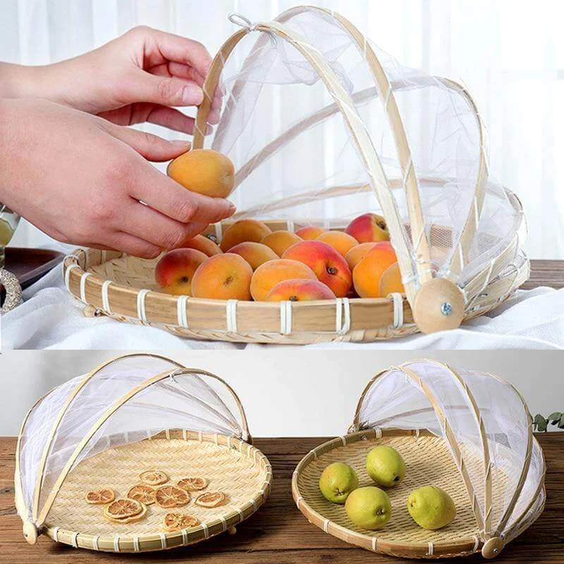 Anti-mosquito Food Serving Tent Basket Tray - Image 0