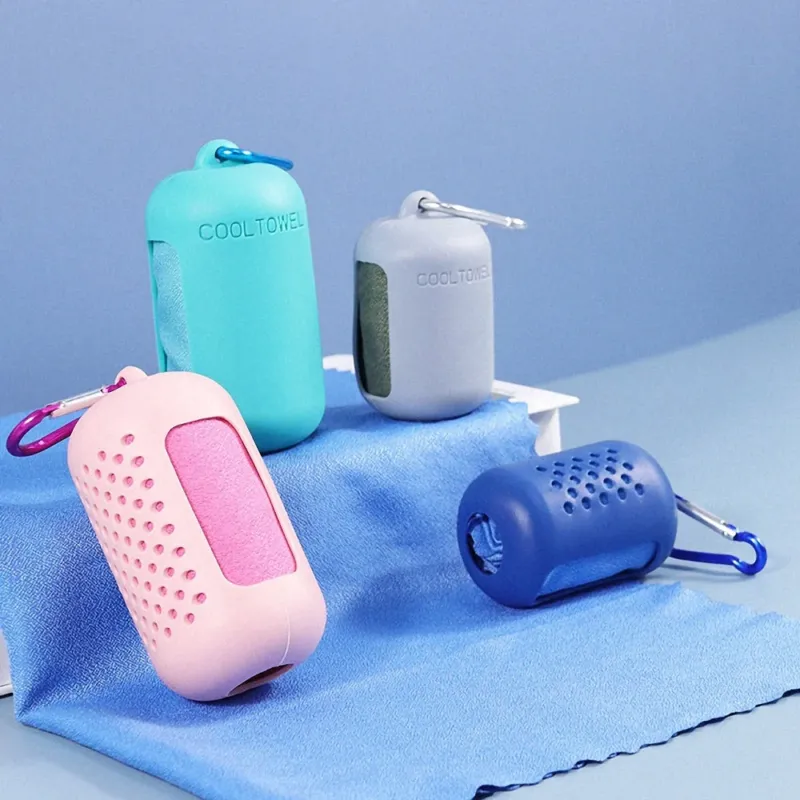 Portable Quick Drying Microfiber Gym Towel - Image 0