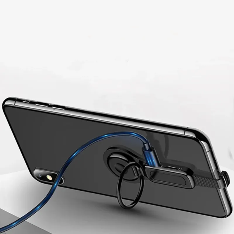 Ring Holder 2 in 1 For iPhone Aux Cable Converter - Image 0