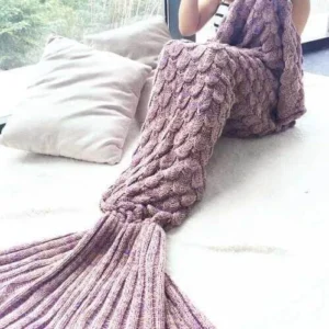 Handmade Mermaid Sleeping Blanket - Image 1