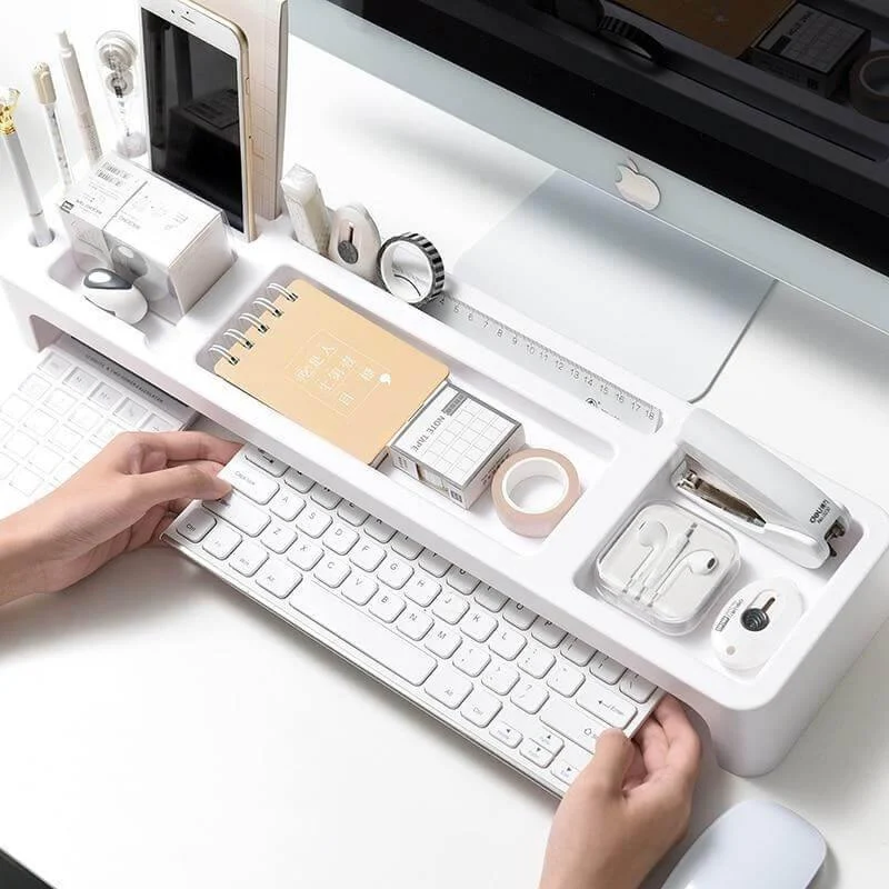Smart Computer Keyboard Storage Rack Organizer - Image 0