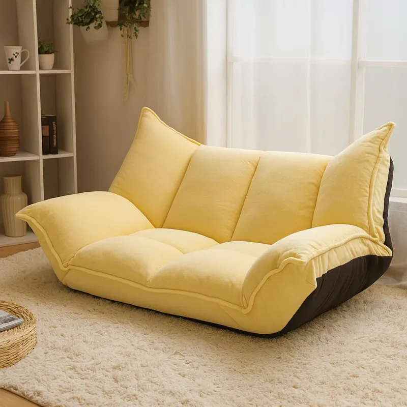 Modern Floor Reclining Japanese Futon Sofa Bed - Image 0