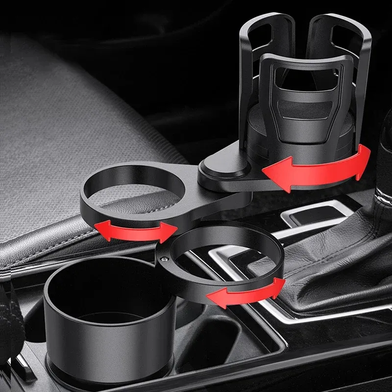 360 Rotating Multifunctional Adjustable Car Cup Holder - Image 0