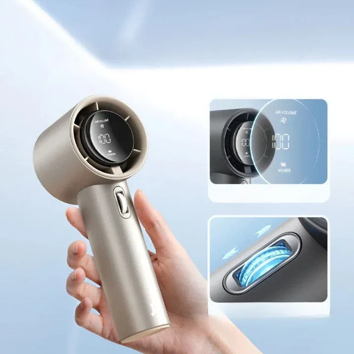 Portable Handheld Wireless Cool Summer Fan - Image 0