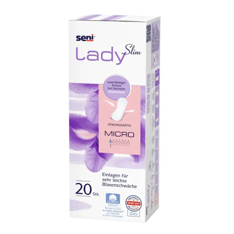 Seni Lady Slim Micro a20 | Packung (20 Stück)