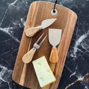 Skærebræt med osteknive - God til tapas - VIAMAJA.DK