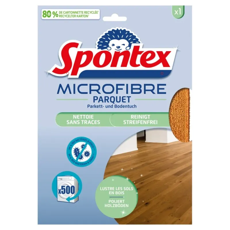 Spontex Microfibre Parkett- und Bodentuch