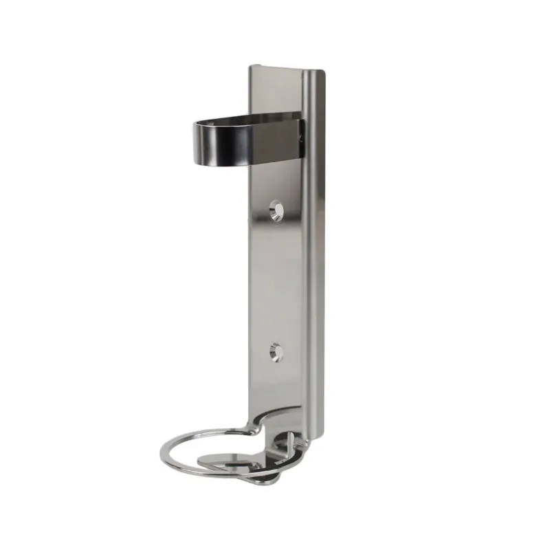 Supporto in Acciaio Inox Lucido Per Dispenser 500 ml