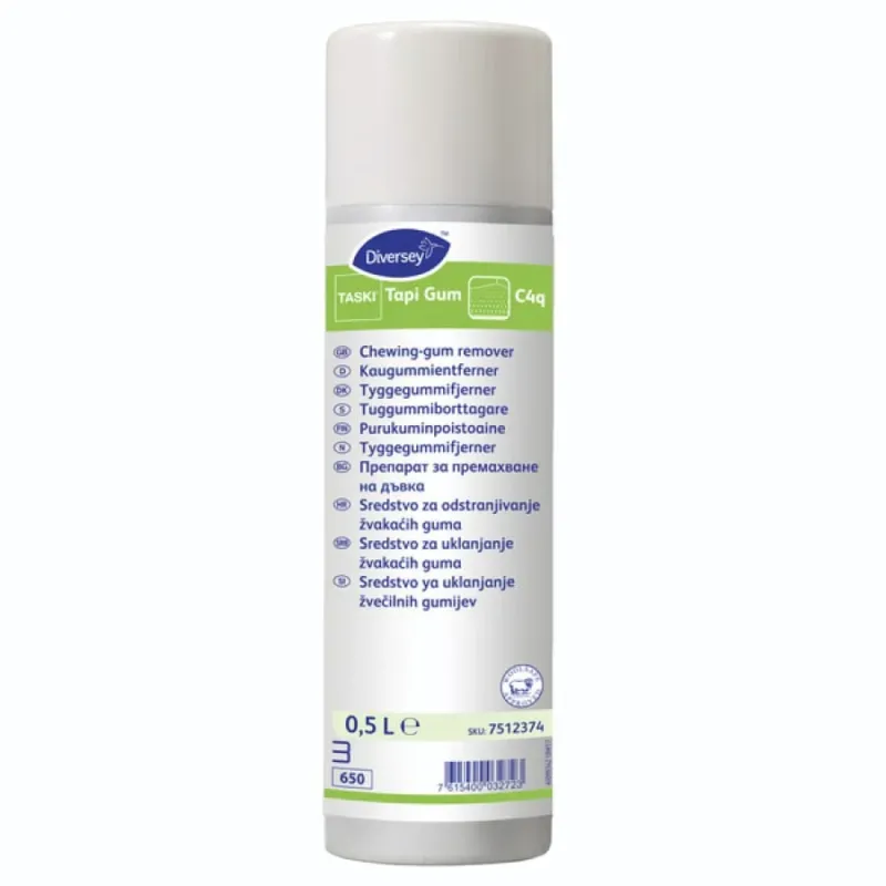 TASKI Tapi Gum C4q Kaugummientferner 1 Karton = 6 x 500 ml Aerosol-Dose