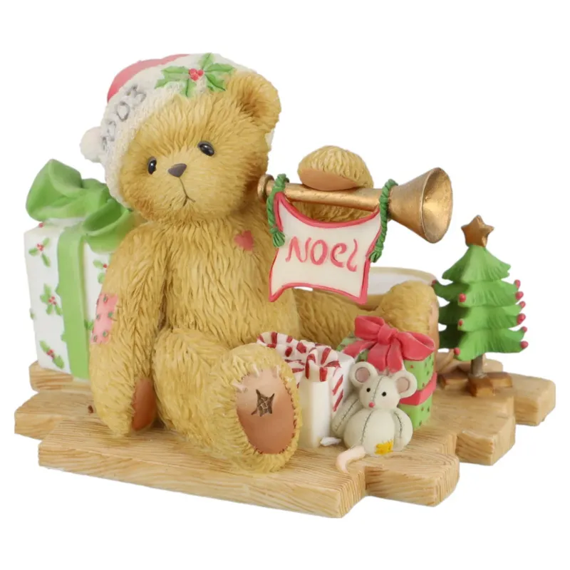 Teddy 112391 Gerard "Welcome All The Sounds Of The Season" Enesco Cherished Teddies mit OVP