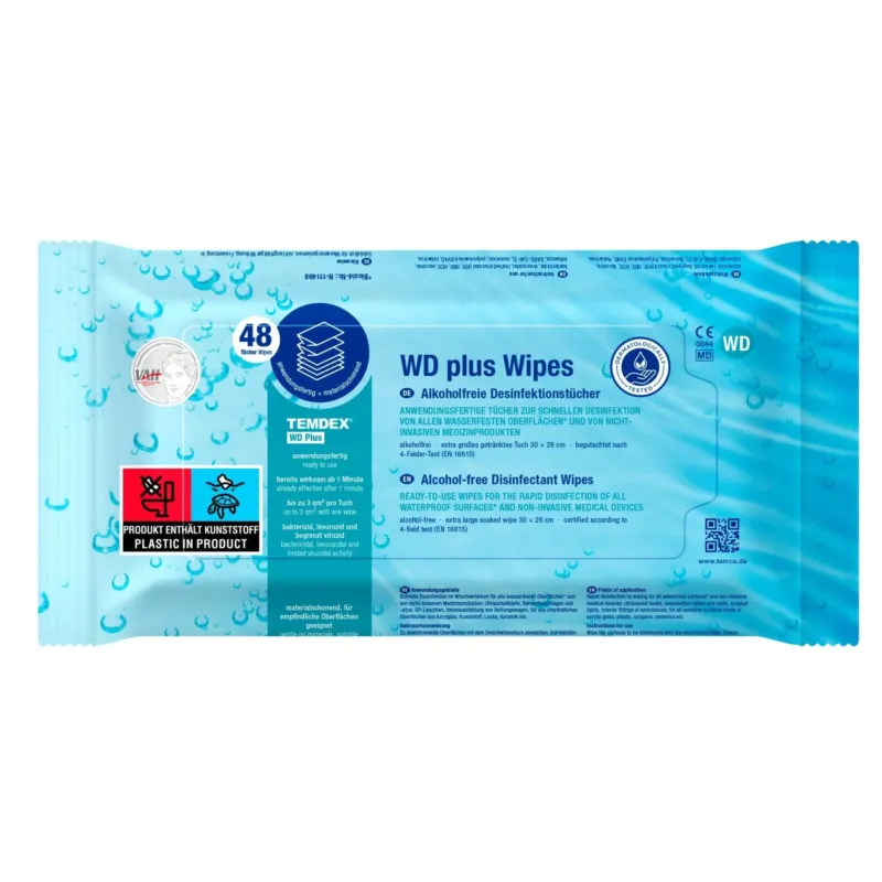 TEMDEX®-WD plus Wipes Desinfektionstücher