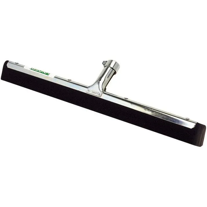 UNGER WaterWand® Standard Wasserschieber – 45 cm, Moosgummi-Doppellippe, streifenfrei